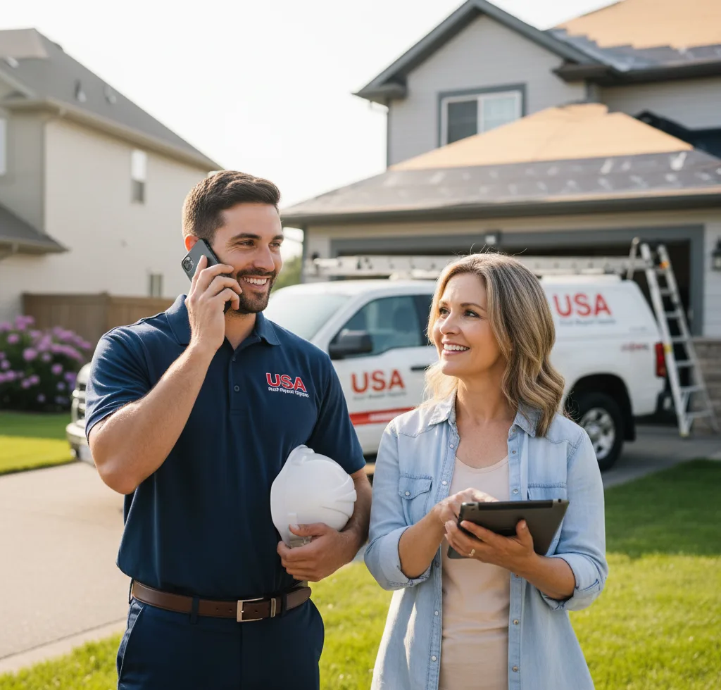 USA Roof Repair Experts customer support in Bonnots Mill